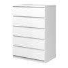 Komoda Simplicity 231 bílý lesk