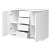Komoda Simplicity 236 bílý lesk