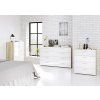 Komoda Pedro 505 oak/bílý lesk