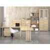 Dvířka Office 432 dub sonoma/sklo