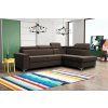Sedací souprava Silk P hnědá