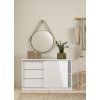 Komoda Simplicity 207 bílý lesk