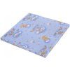 898 2 matrace mracek do ohradky bela modra 100 x 100cm