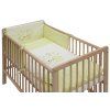 3783 4 povleceni do postylky 6dilne scarlett mesicek zelena 100 x 135 cm