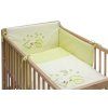 3783 5 povleceni do postylky 6dilne scarlett mesicek zelena 100 x 135 cm