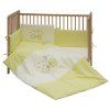 3783 6 povleceni do postylky 6dilne scarlett mesicek zelena 100 x 135 cm