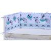 6725 2 mantinel do postylky 4dilny scarlett tigi 210 x 40 cm tyrkysova