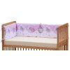 7163 4 mantinel do postylky 4dilny scarlett lucy 180 x 30 cm ruzova