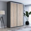 Šatní skříň Zuza  šířka 180 cm, hloubka 45 cm, výška 242 cm