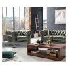 Sedací souprava Chesterfield Lord 3+1+1 kůže zelená