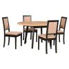 ROMA 13 czarny (21B)+ OSLO 3L czarny blat artisan
