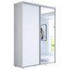 Šatní skříň Baryla 1 šířka 180 cm, výška 220 cm, hloubka 61 cm