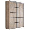 Šatní skříň Baryla plus - šířka 110 cm, výška 220 cm, hloubka 61 cm