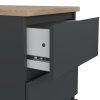 Komoda Simplicity 237 šedá/jackson hickory