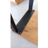 Stůl industriální Imperial 185 x 67 cm - více odstínů